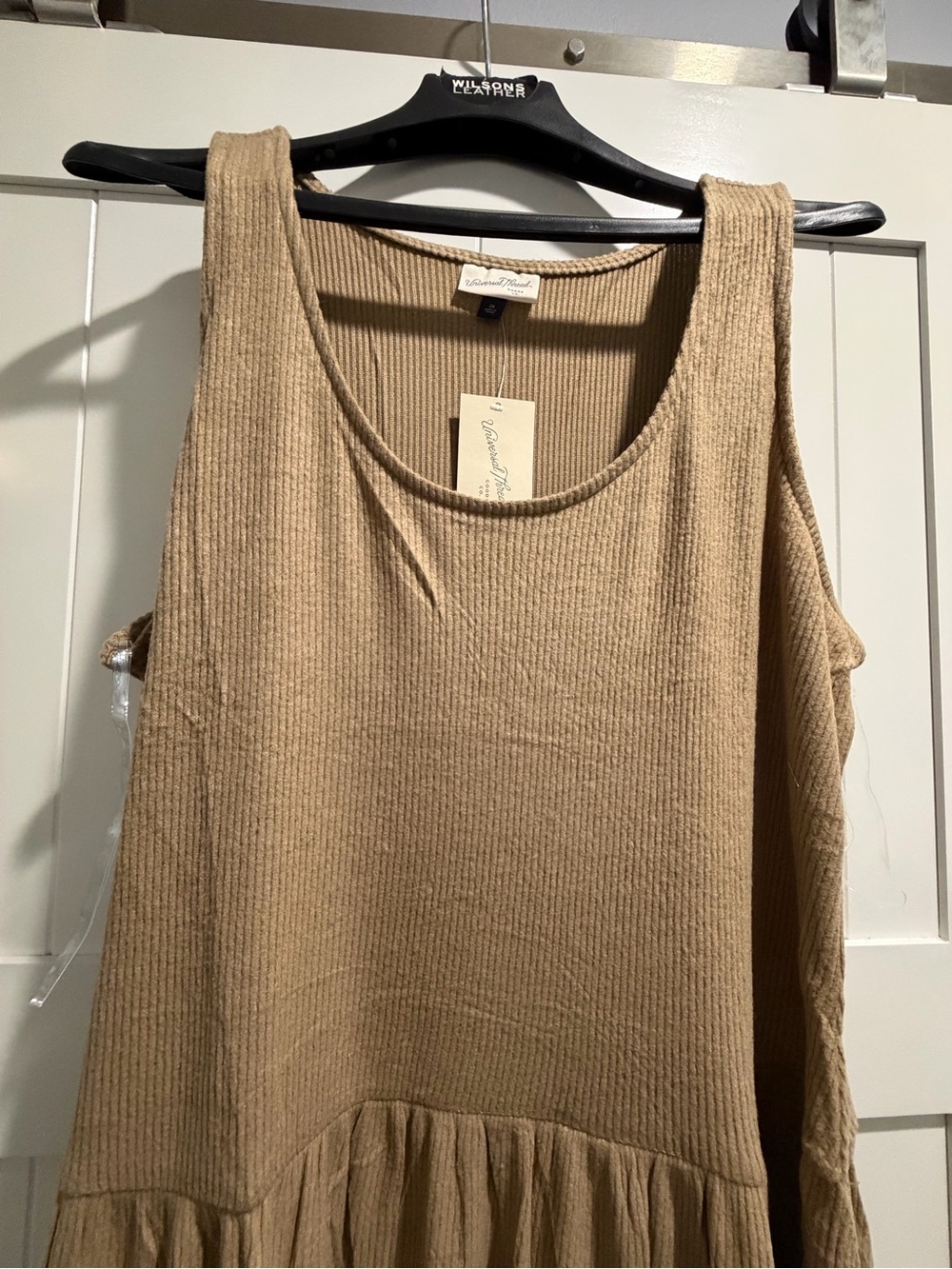 Universal Thread Beige Sleeveless Maxi Tank Dress - Picture 2 of 3